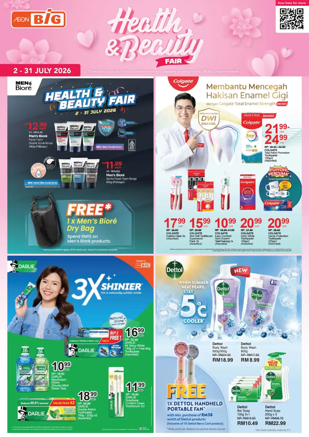 AEON BiG Health & Beauty Fair Promotion | Latest Leaflets page 4