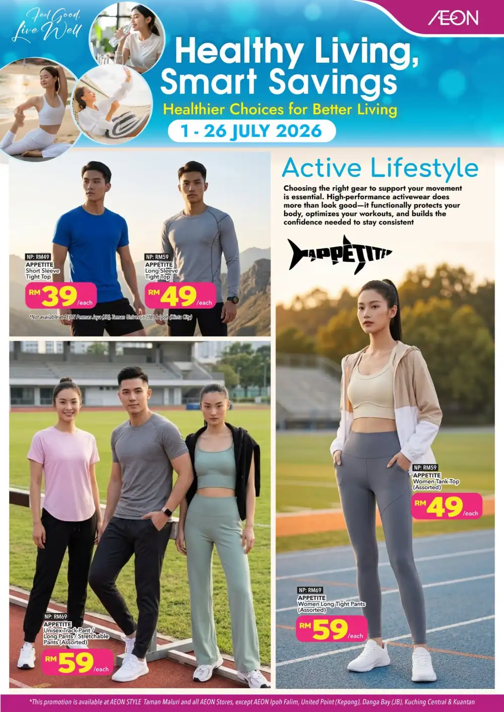 AEON Healthy Living Smart Savings Promotion | Latest Leaflets page 1