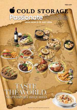 Cold Storage Taste the World Promotion | Latest Price & Catalogue flyer cover