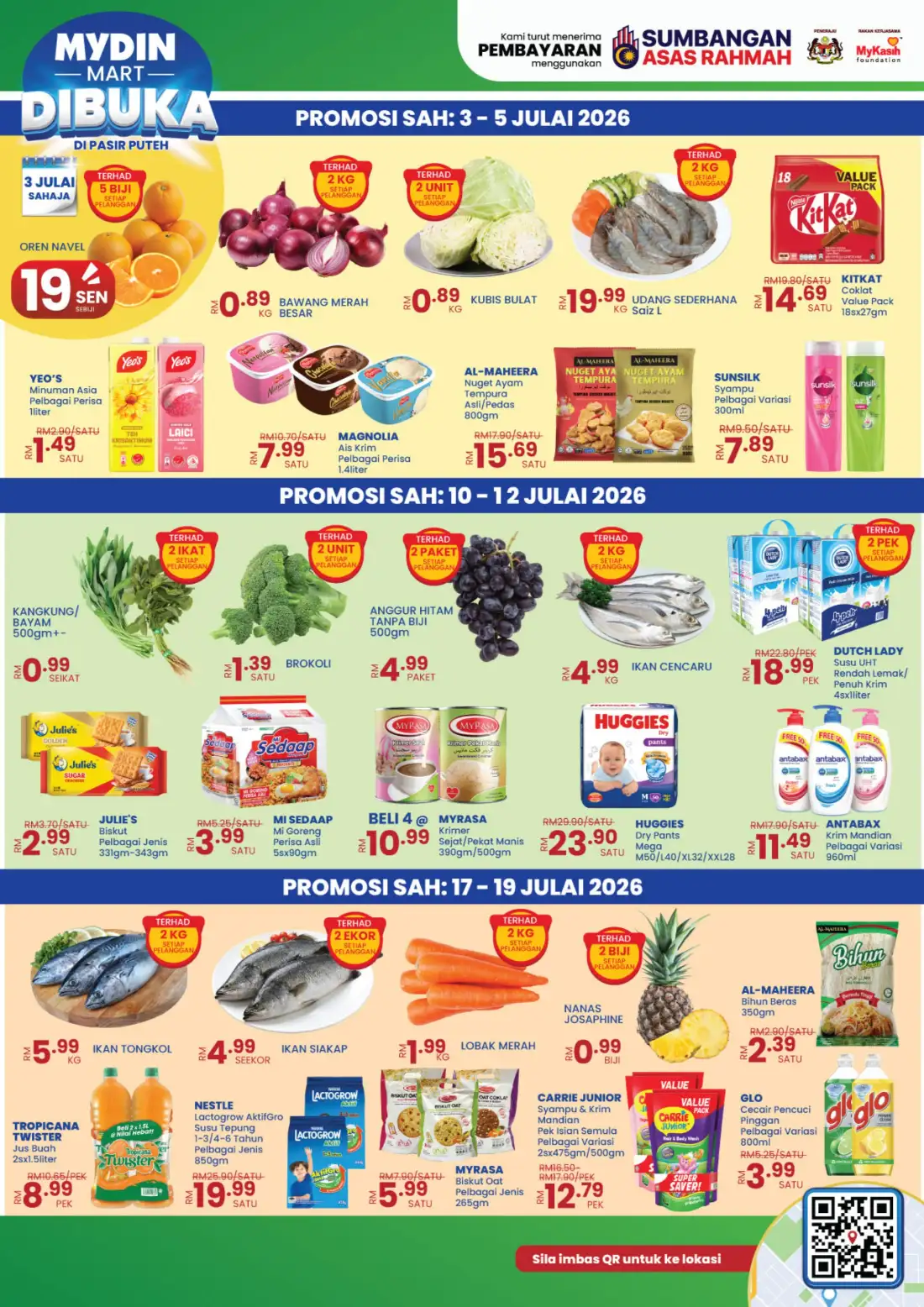 MYDIN Mart Pasir Putih Opening Promotion | Latest Leaflets page 3