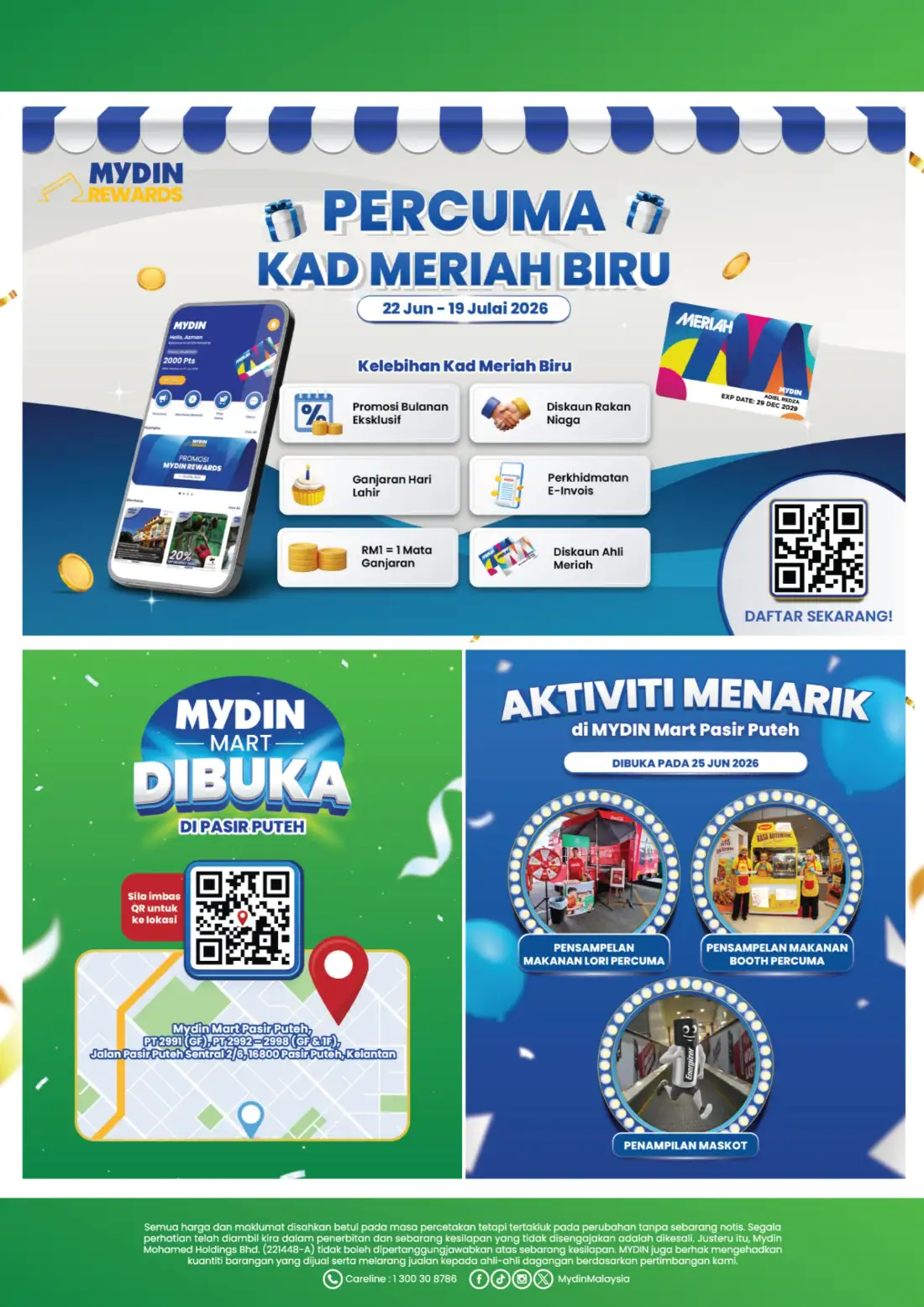 MYDIN Mart Pasir Putih Opening Promotion | Latest Leaflets page 4