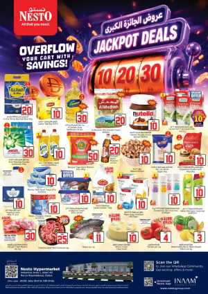 Nesto Jebel Ali Jackpot Deals Offers | Latest Leaflets flyer cover