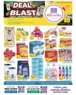 Rawabi Market Musheirif Deal Blast | Latest Leaflets flyer cover