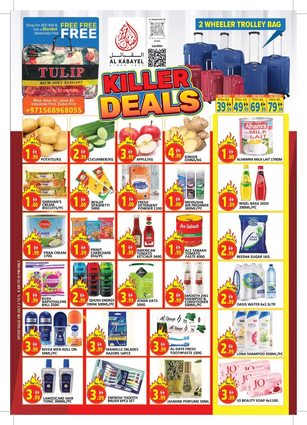 Al Kabayel Killer Deals Dubai Leaflet | Latest Leaflets page 1