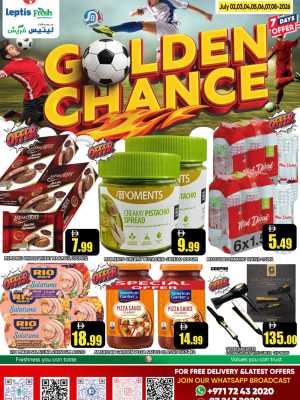 Leptis Fresh Supermarket Golden Chance | Latest Leaflets flyer cover