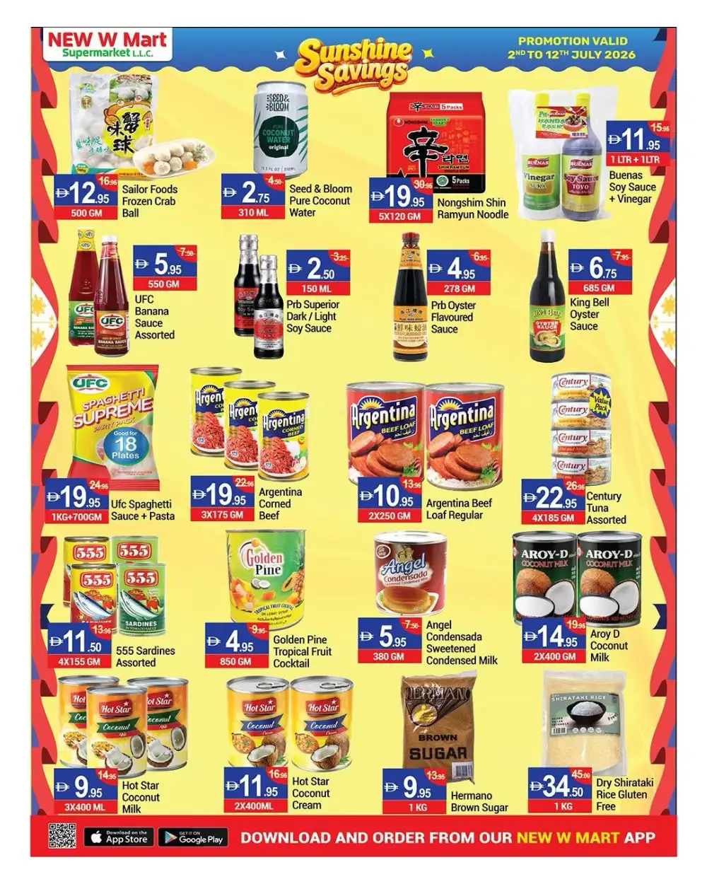 New W Mart Sunshine Savings Deals | Latest Leaflets page 9
