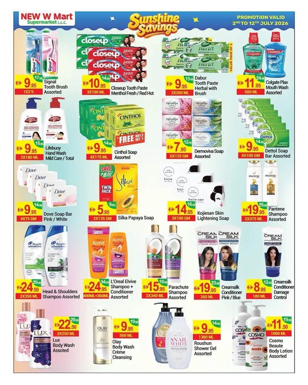 New W Mart Sunshine Savings Deals | Latest Leaflets page 10