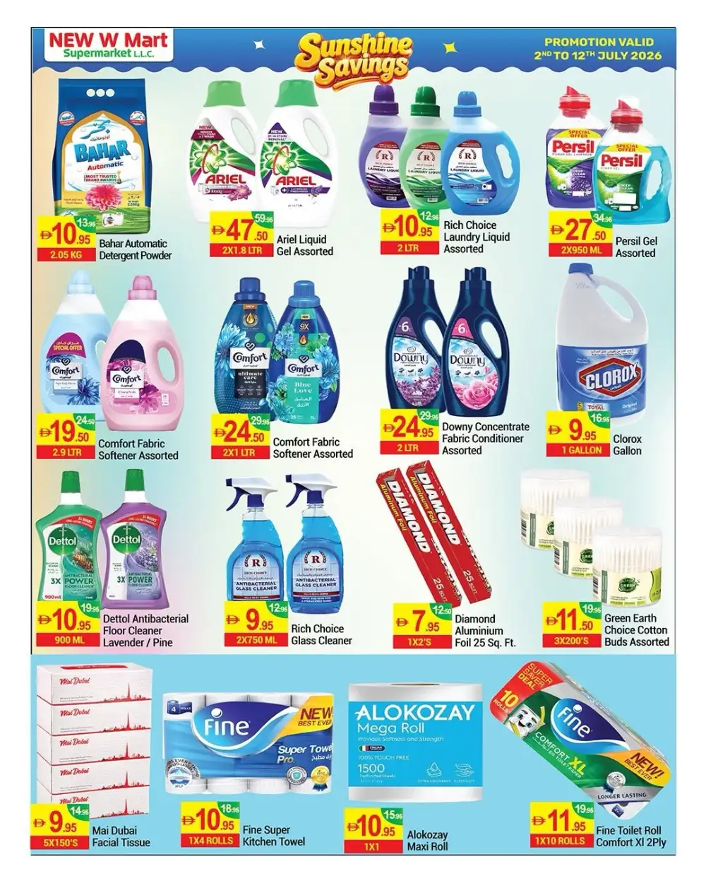 New W Mart Sunshine Savings Deals | Latest Leaflets page 12