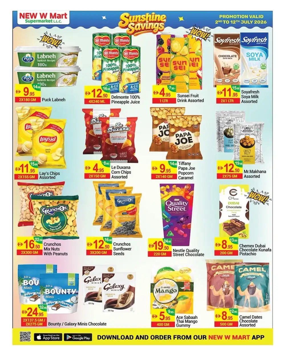 New W Mart Sunshine Savings Deals | Latest Leaflets page 3