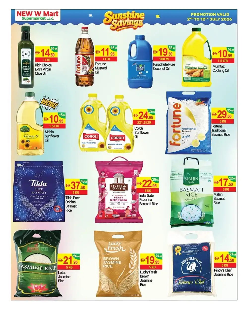New W Mart Sunshine Savings Deals | Latest Leaflets page 7