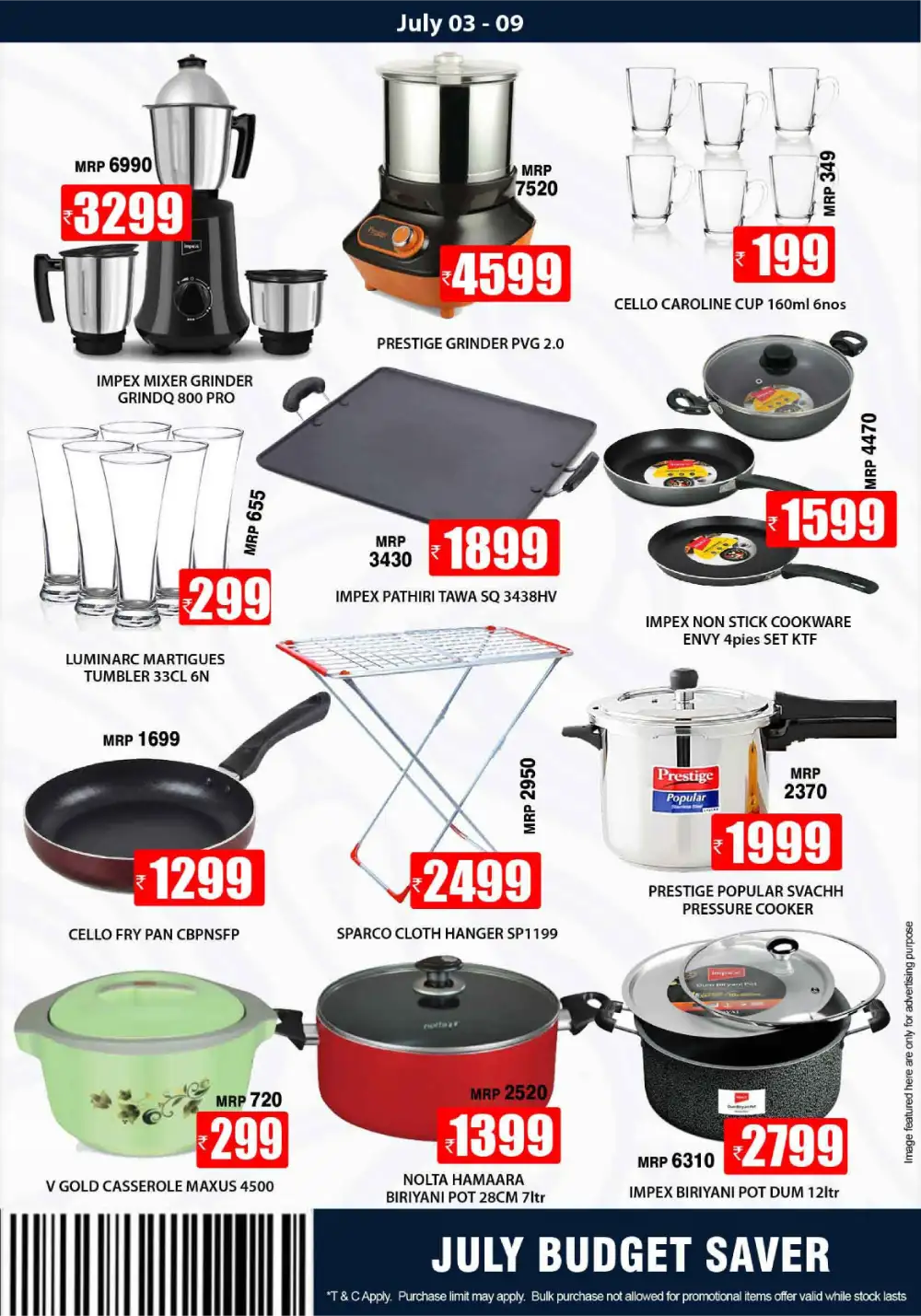 Smile Hypermarket Varam July Budget Saver | Latest Catalogue page 4