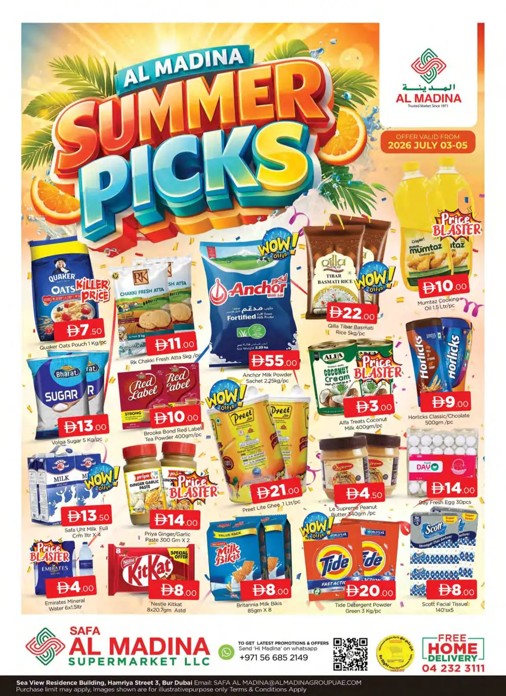 Safa Al Madina Dubai Summer Offers | Latest Catalogue page 1