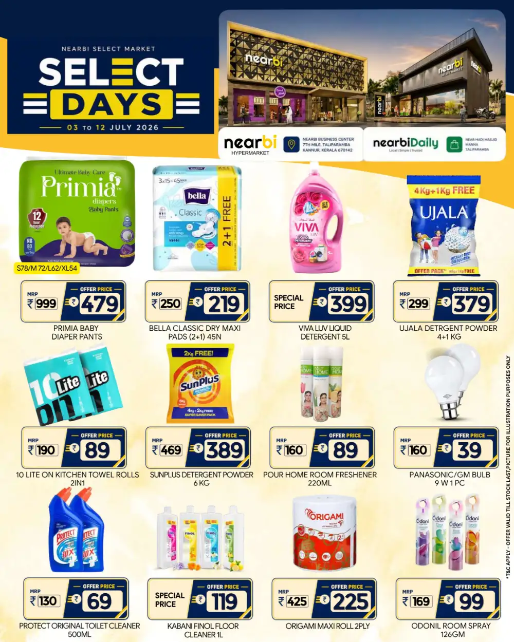 Nearbi Hypermarket Taliparamba Offers | Latest Catalogue page 3