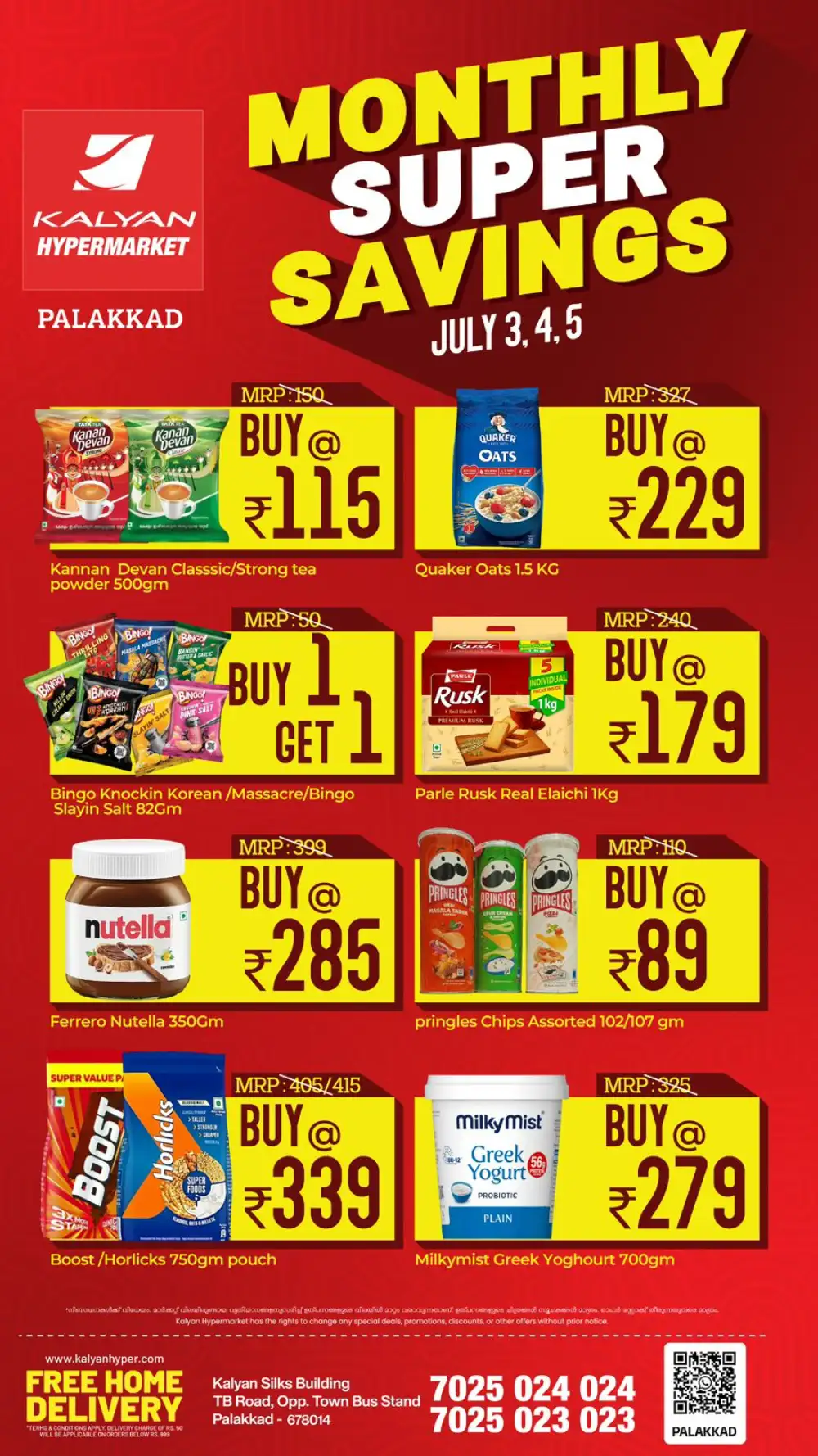 Kalyan Hypermarket Palakkad Monthly Savings | Shop Today page 1