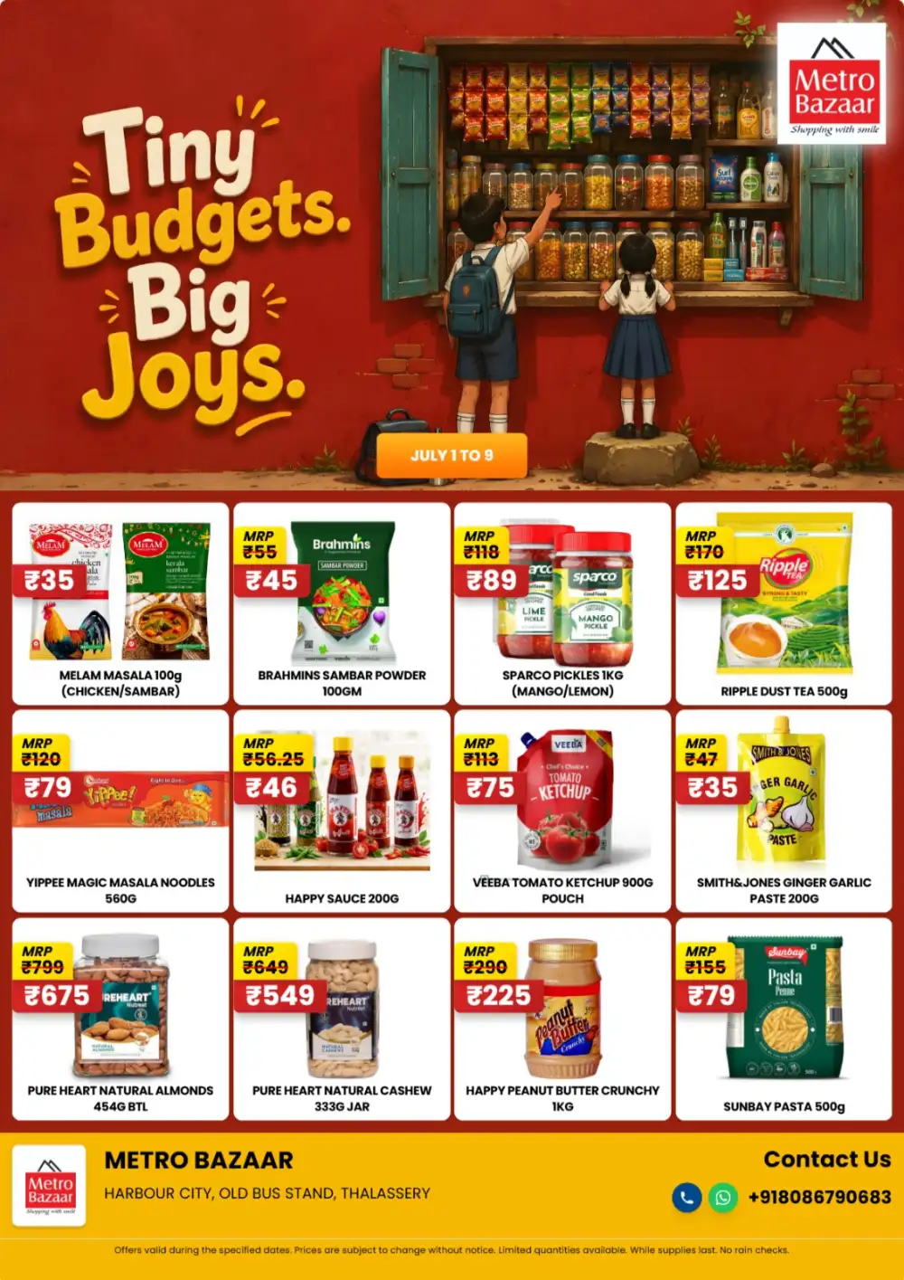 Metro Bazaar Tiny Budgets Big Joys | Latest Price List page 3