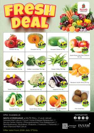 Nesto Hypermarket Fresh Deals | Limited Time flyer cover