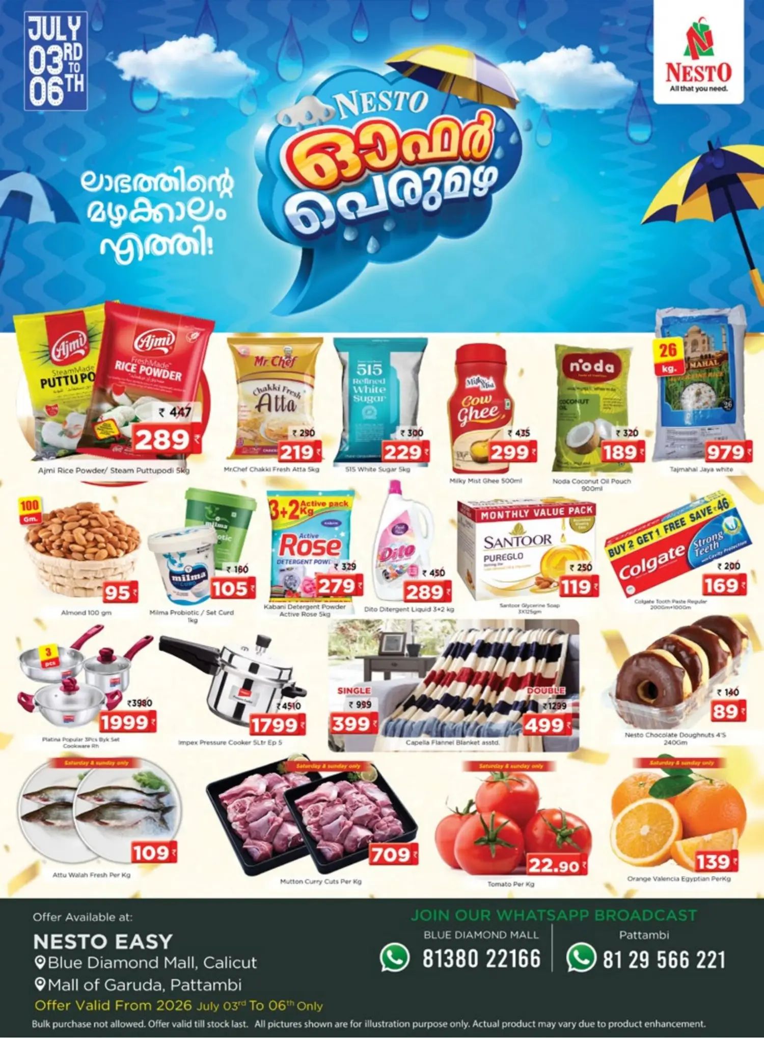 Nesto Pattambi Palakkad Offers | 4 Days Only page 1