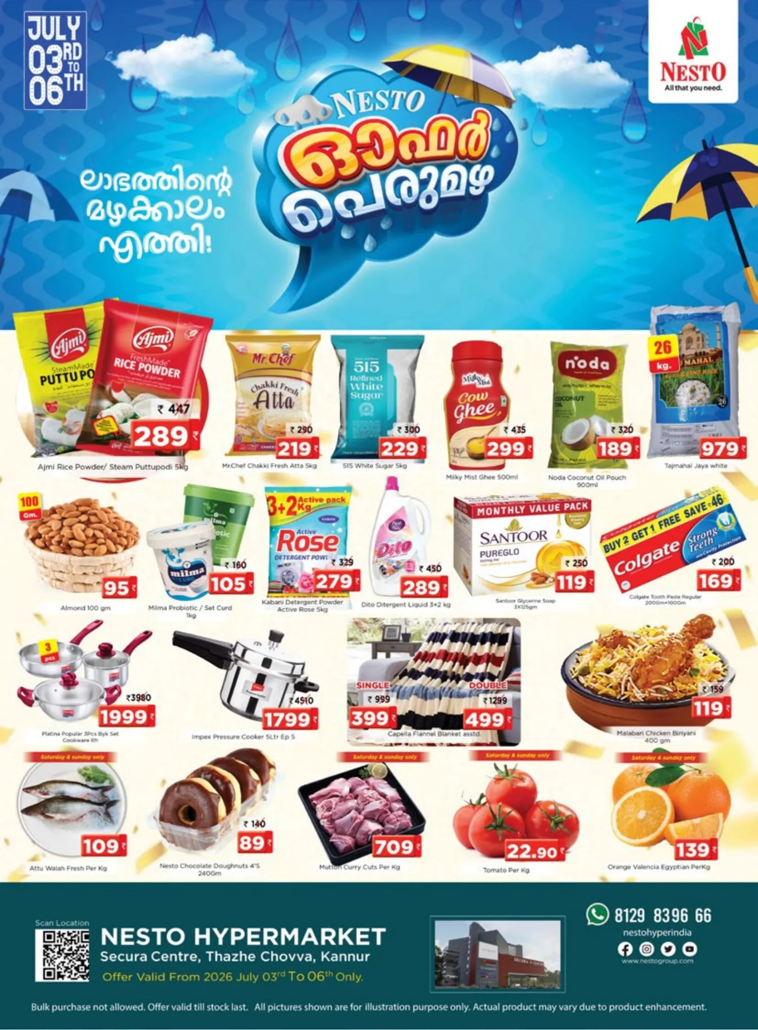 Nesto Kannur Perumazha Offers | Limited Time page 1