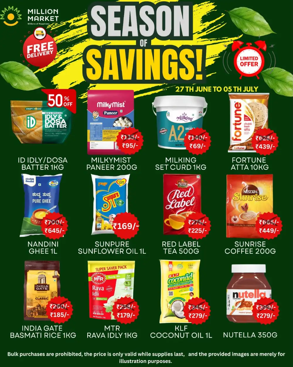 Million Market Season of Savings Sale | Limited Time page 1