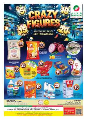 Hashim Hypermarket Crazy Figures Sale | Latest Leaflets flyer cover