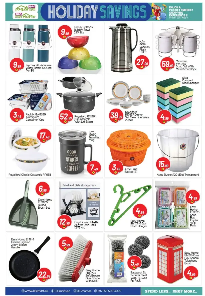 Big Mart HoMe Holiday Savings | Latest Leaflets page 13