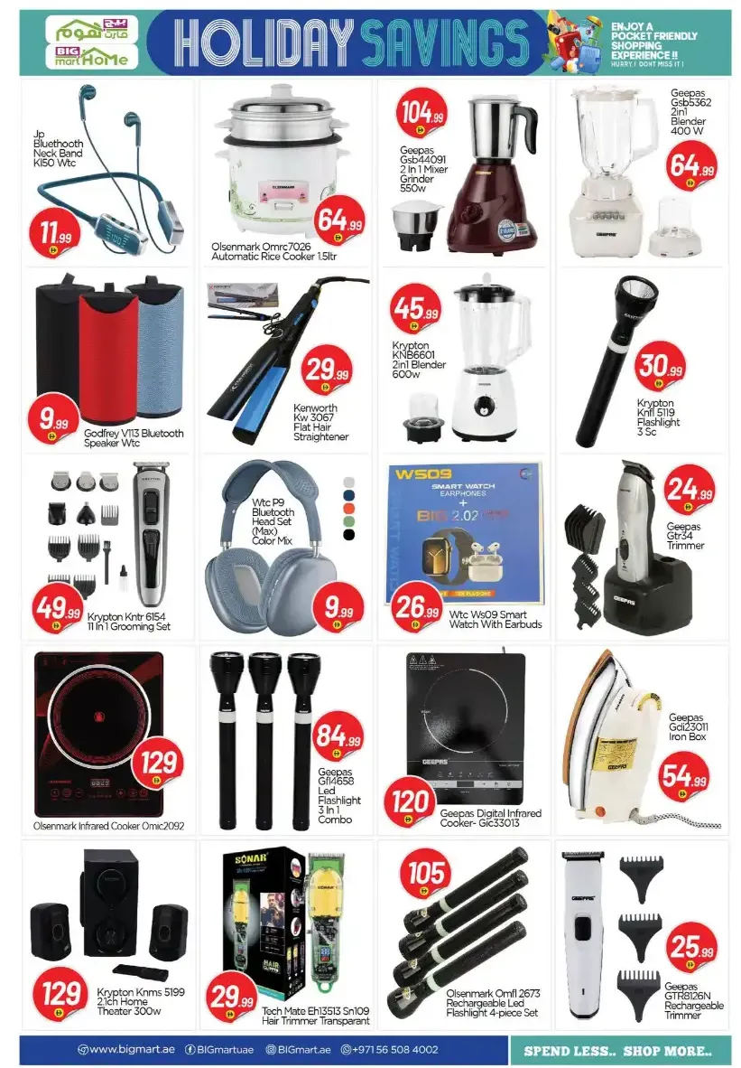 Big Mart HoMe Holiday Savings | Latest Leaflets page 9