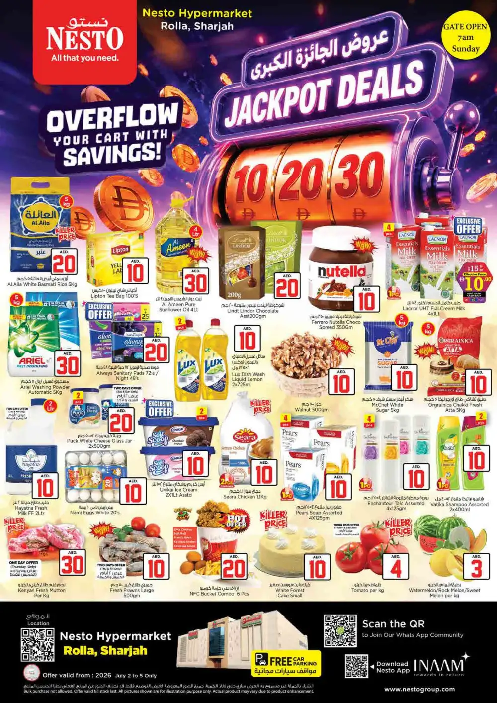 Nesto Rolla Sharjah AED 10 20 30 Deals | Latest Offers page 1