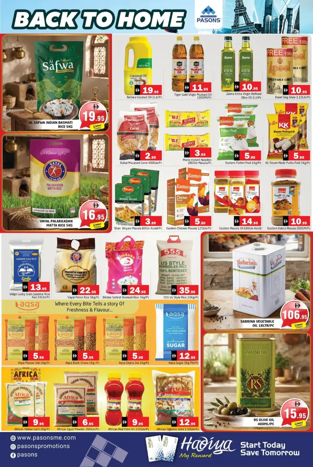 Pasons Hypermarket Sharjah Back to Home Sale | Latest Leaflets page 5