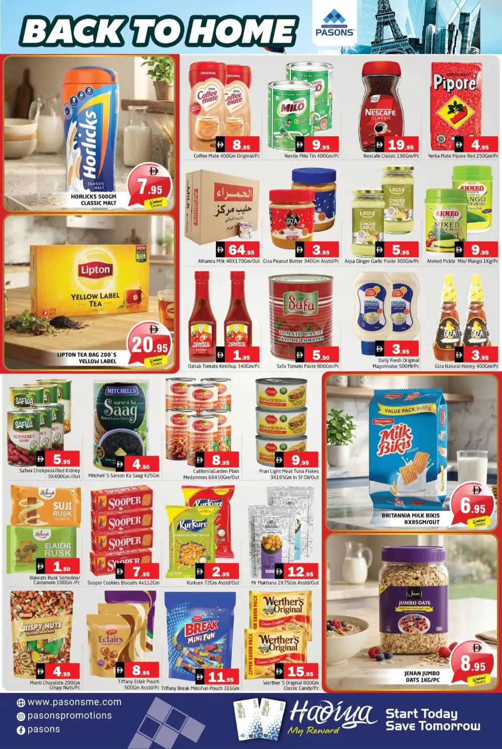 Pasons Hypermarket Sharjah Back to Home Sale | Latest Leaflets page 6