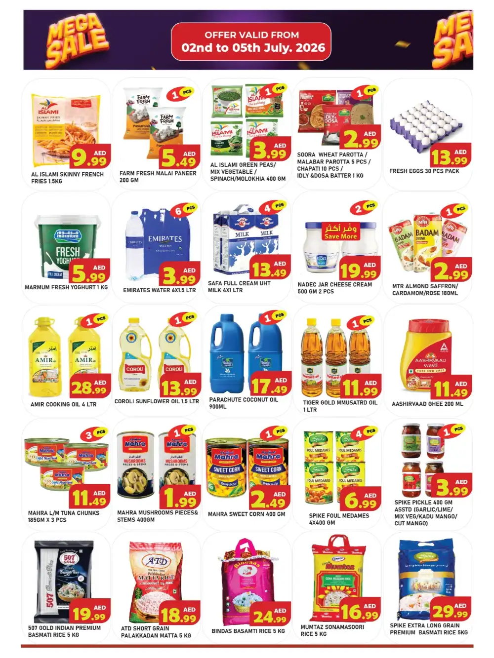 Baniyas Spike Supermarket Mega Sale July | Latest Leaflets page 4