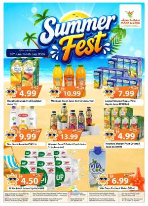 Mark & Save Summer Fest Deals | Latest Flyer flyer cover