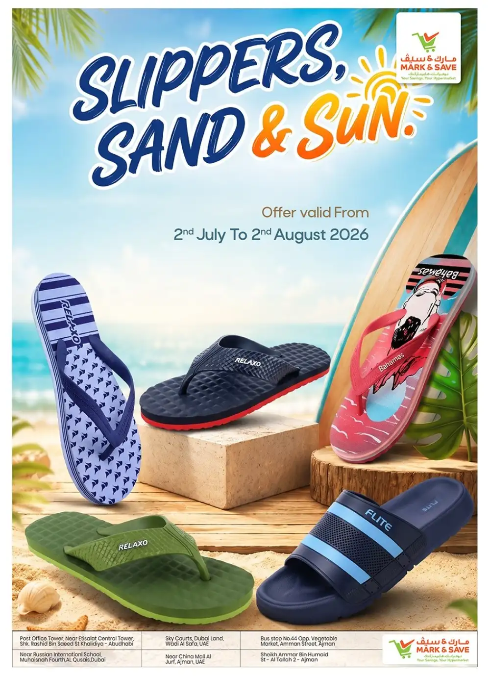 Mark & Save Slippers and Footwear Sale | Latest Offers page 1