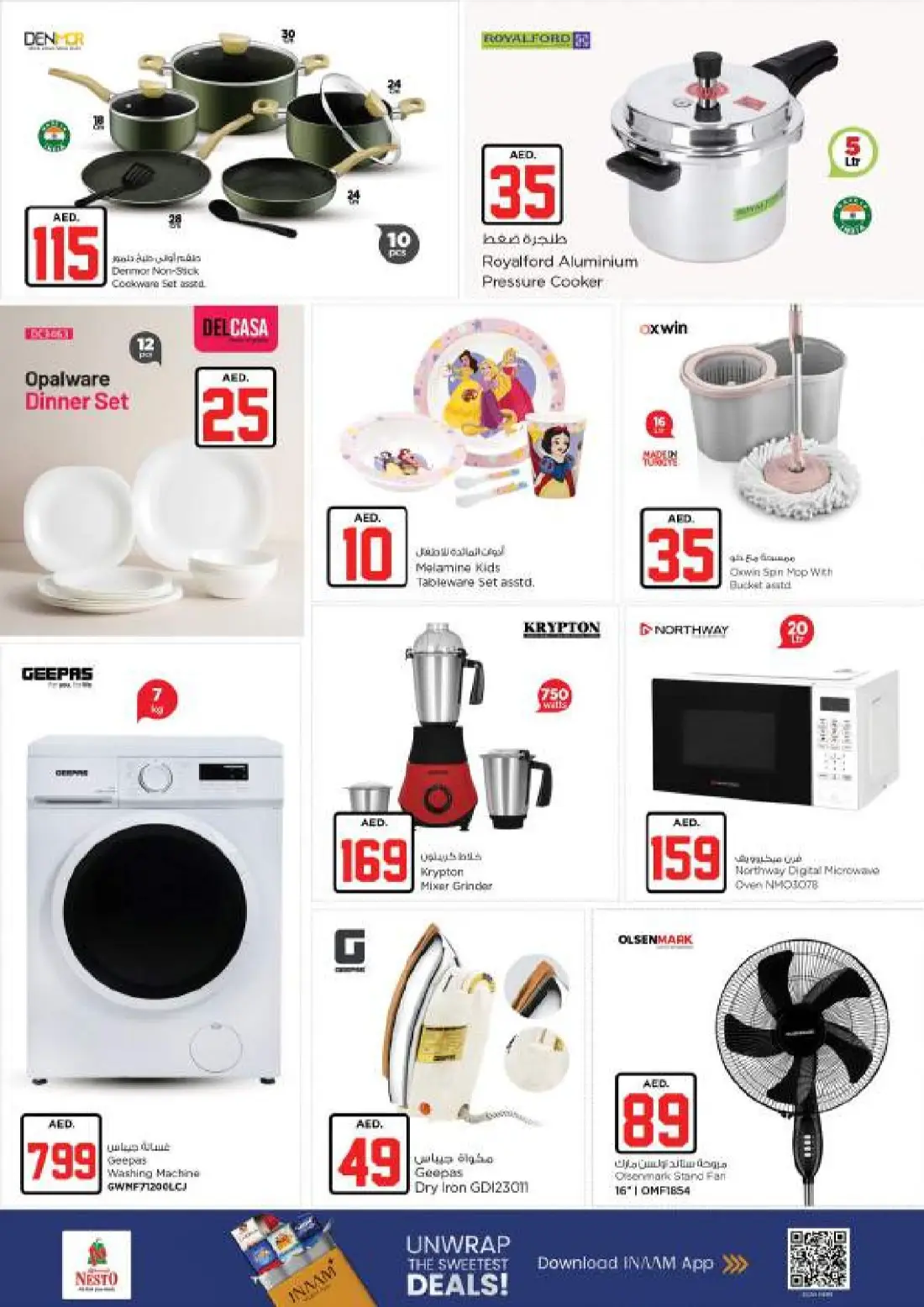 Nesto Reef Mall 10 20 30 AED Jackpot Deals | Latest Flyer page 24