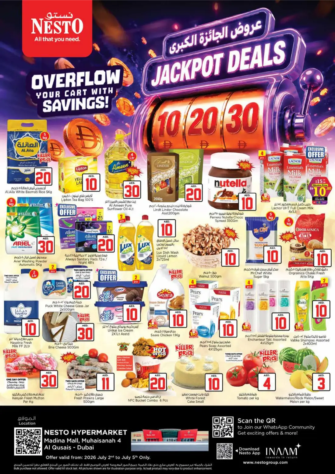 Nesto Madina Mall Jackpot Deals Hub | Latest Offers page 1
