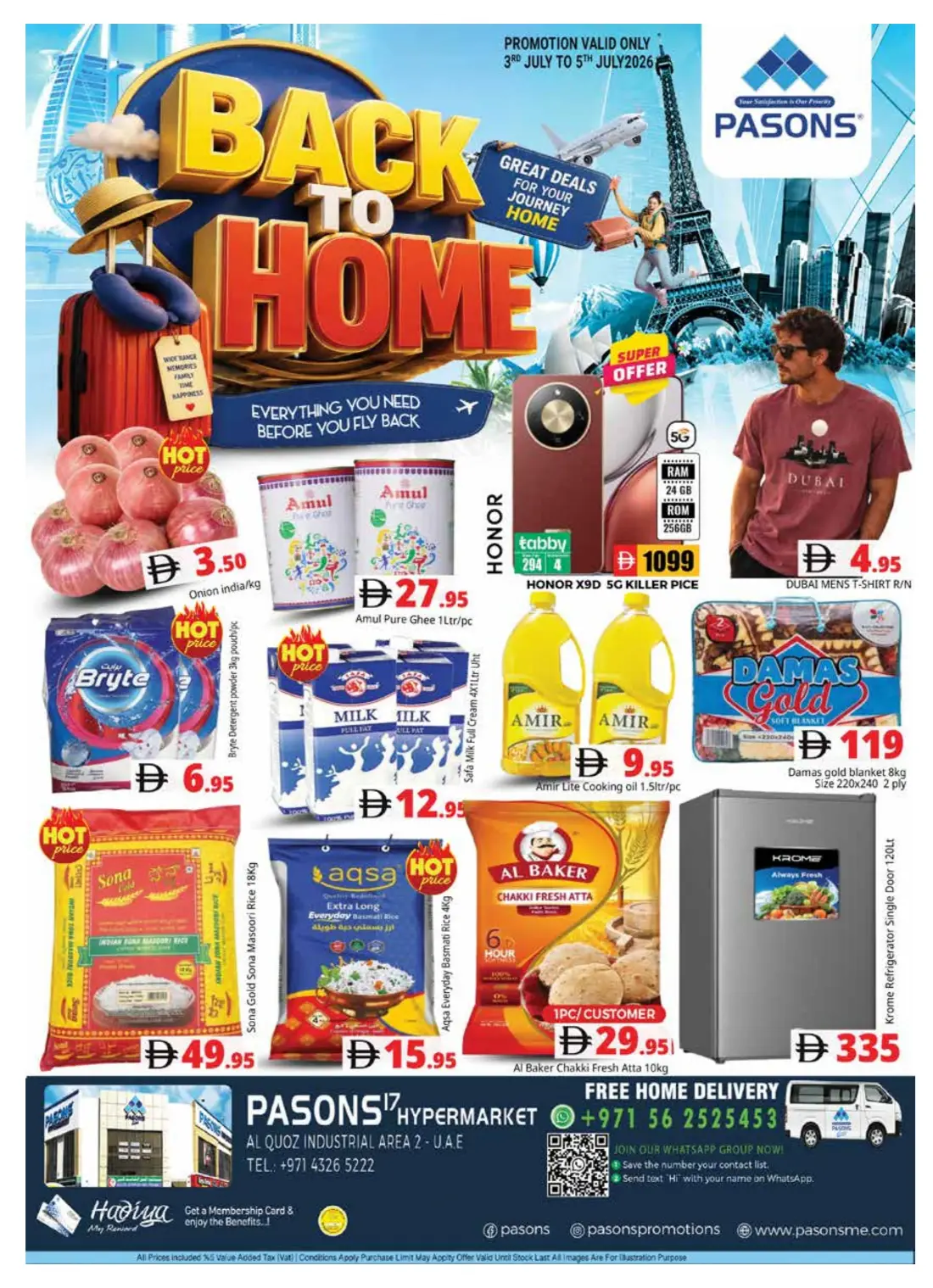Pasons Al Quoz Back to Home Deals | Latest Offers page 1