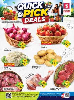 Safari RAK Quick Pick Deals | Latest Flyer flyer cover