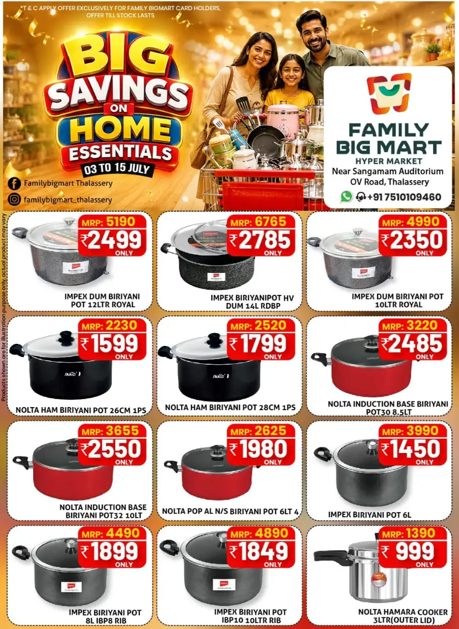Bismi Hypermart Thodupuzha Monsoon Savings | shop today page 3