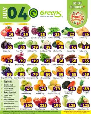 Fresh deals flyer cover