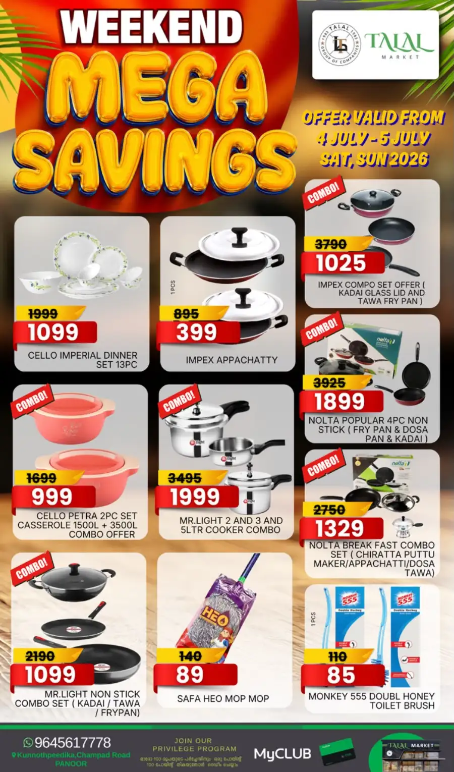 Talal Market Panoor Weekend Mega Offer | Save Today page 10