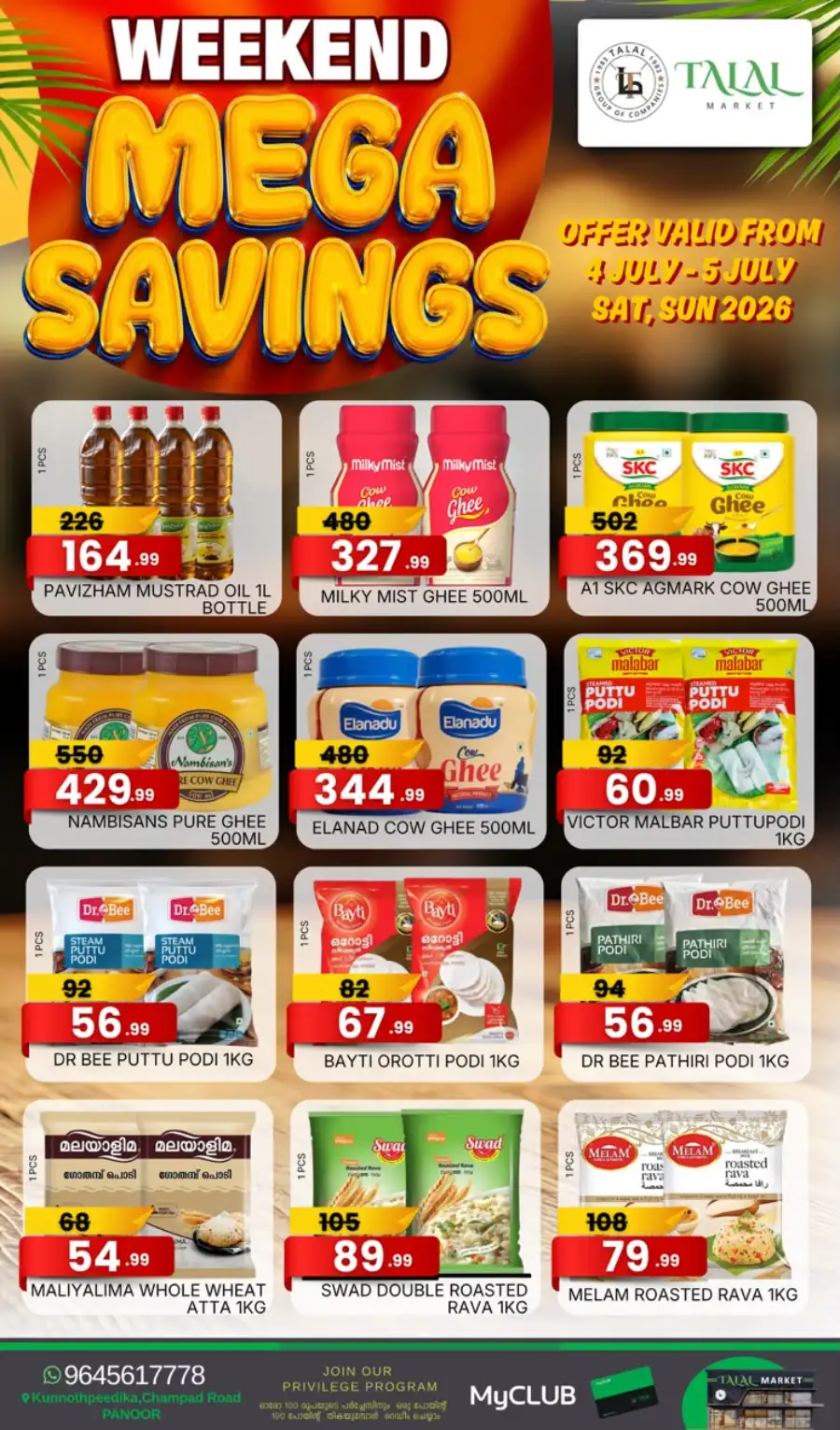 Talal Market Panoor Weekend Mega Offer | Save Today page 3