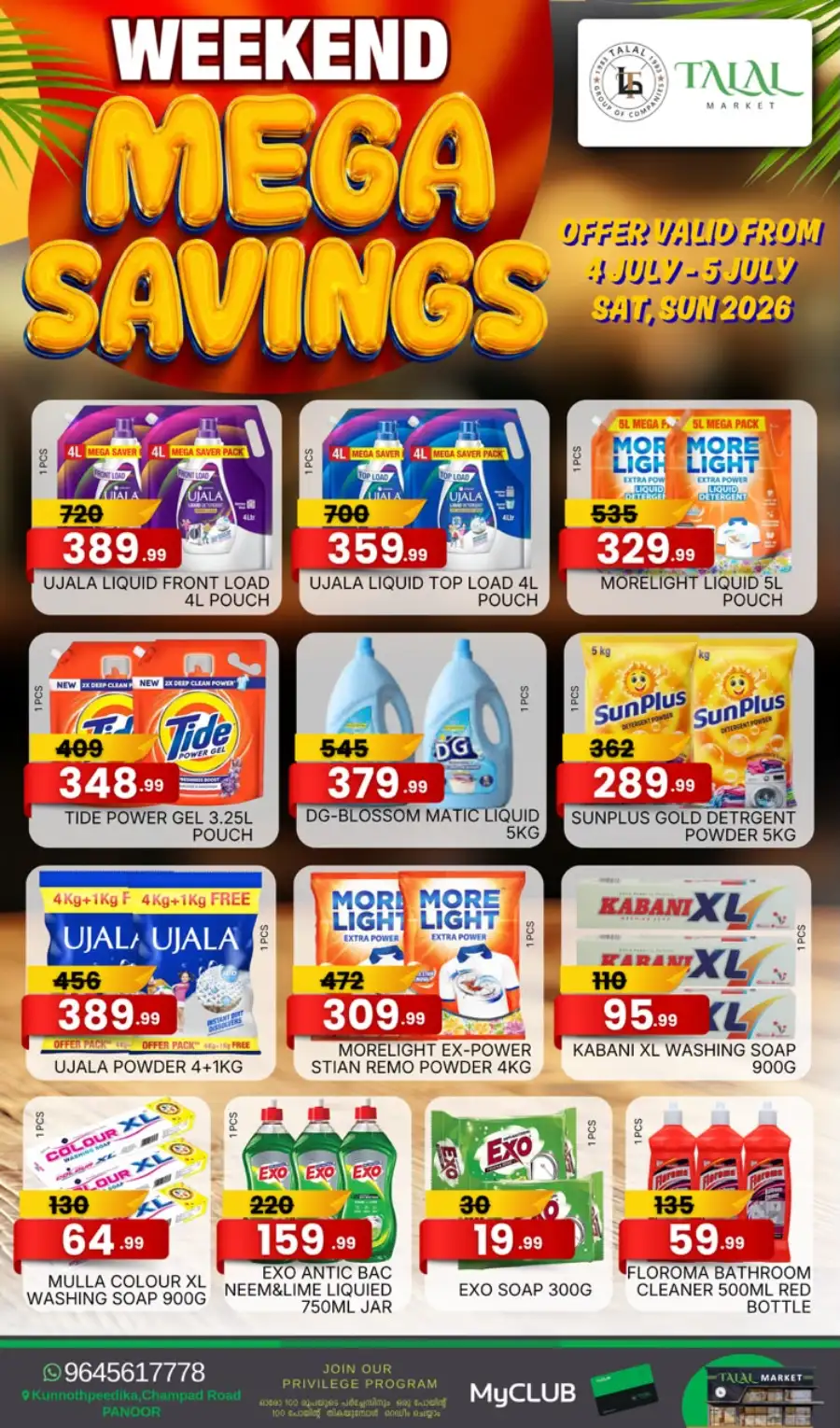 Talal Market Panoor Weekend Mega Offer | Save Today page 6