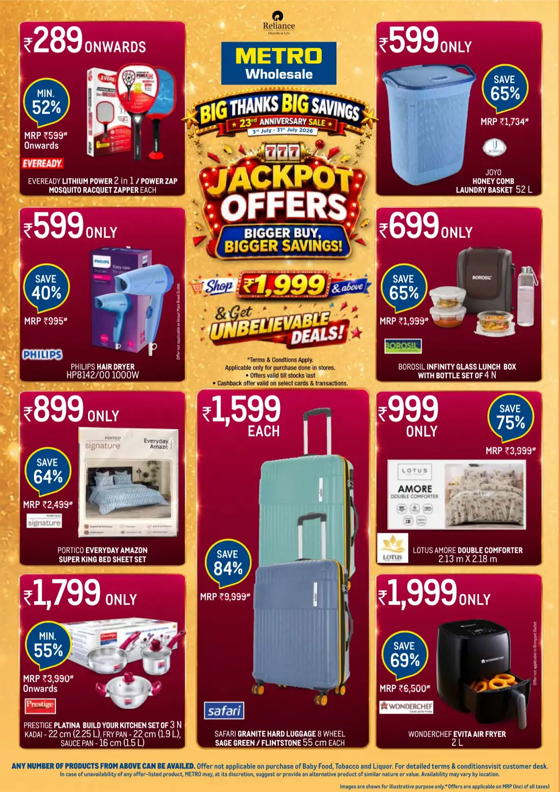 METRO Wholesale 23rd Anniversary Sale | Latest Offers page 2