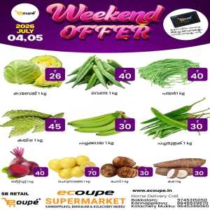 Weekend offer flyer cover