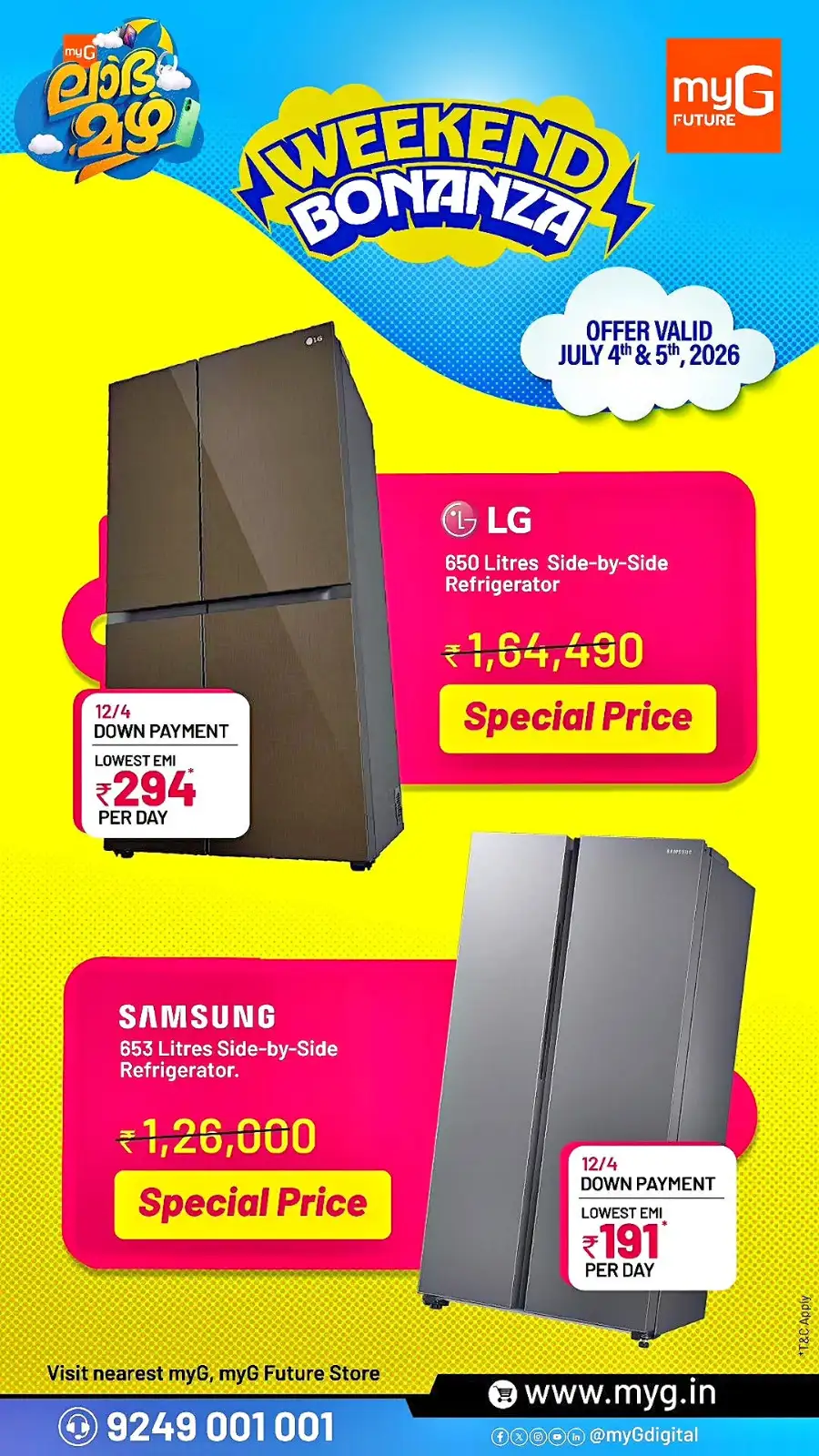 myG Weekend Bonanza Mobile and Tablet Offers | shop today page 7