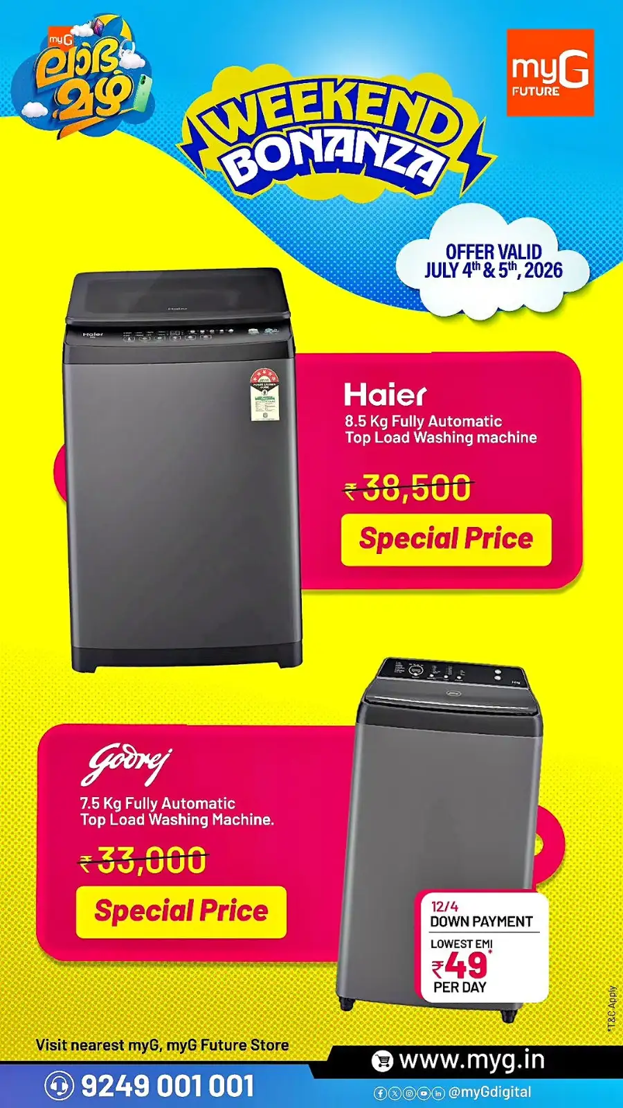 myG Weekend Bonanza Mobile and Tablet Offers | shop today page 5
