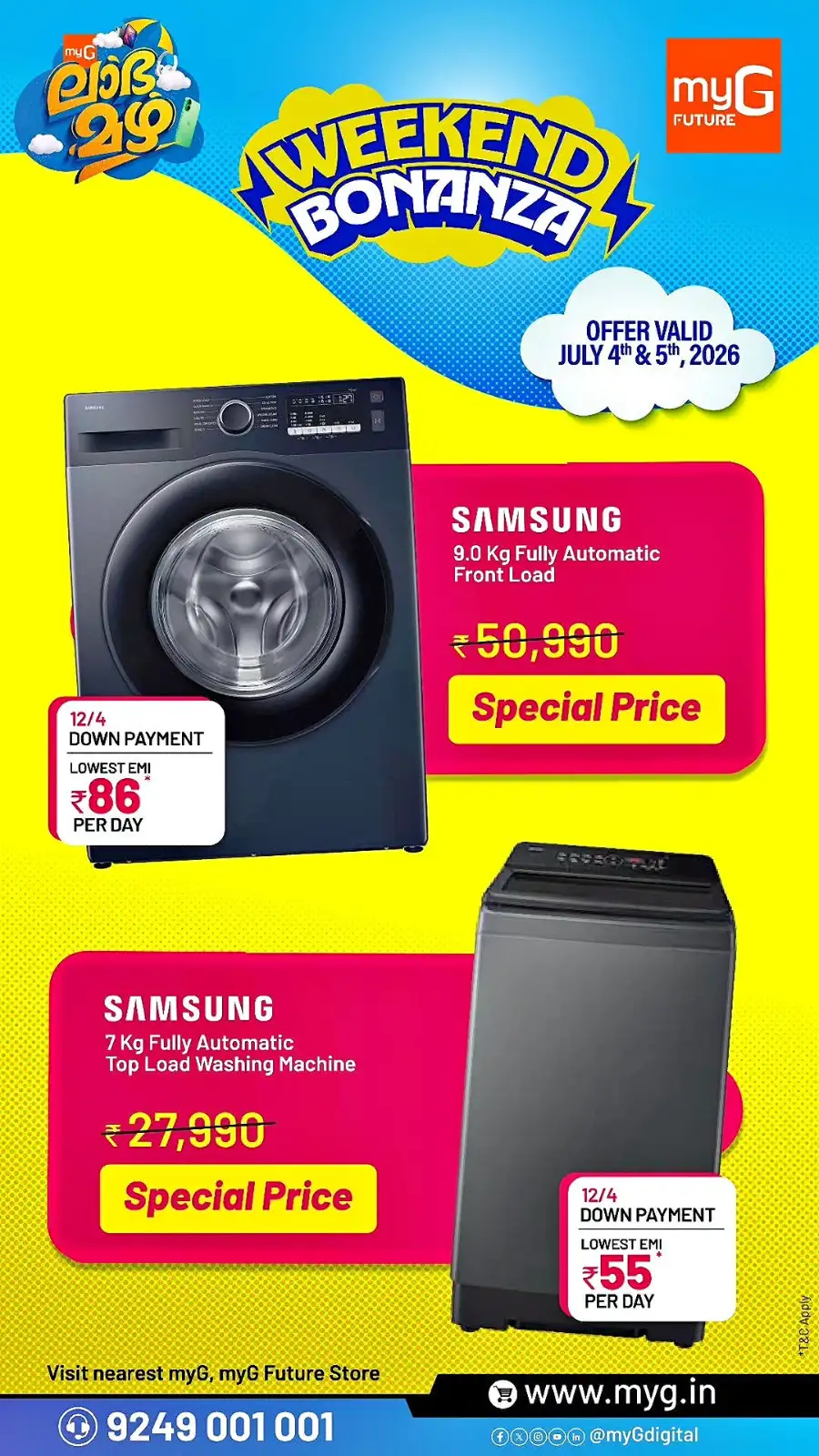 myG Weekend Bonanza Mobile and Tablet Offers | shop today page 8