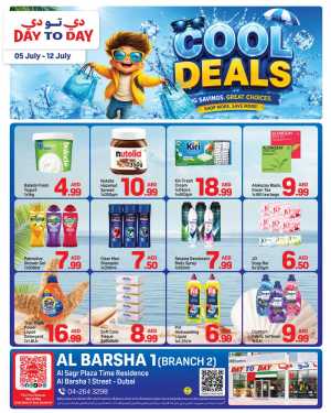 Day to Day Barsha Cool Deals | Latest Offers flyer cover
