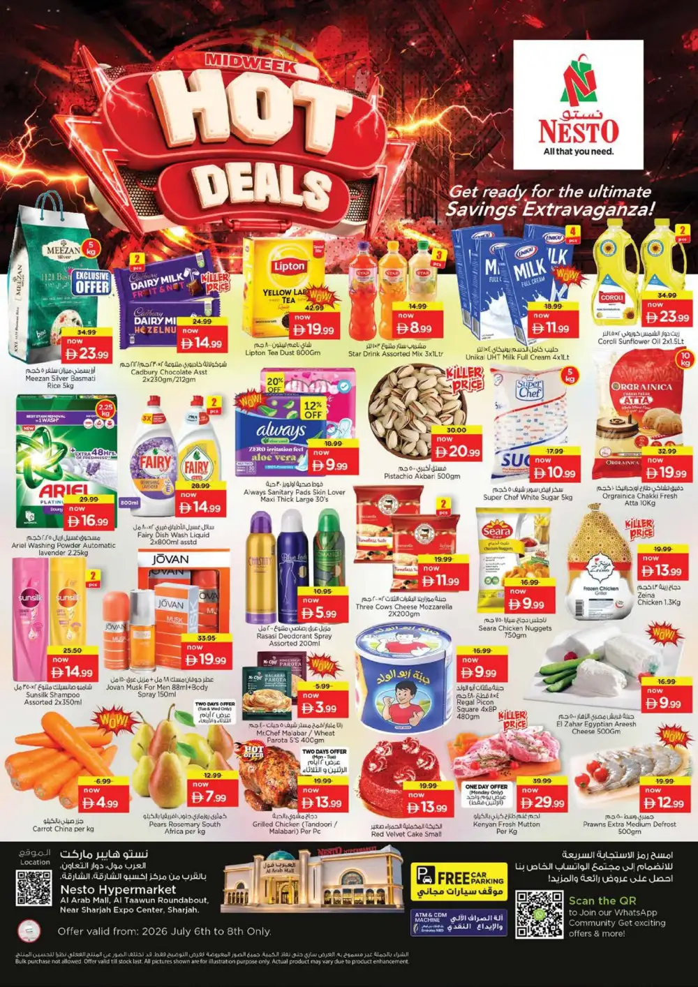 Nesto Sharjah Al Arab Mall Weekly Offers | Latest Flyer page 1