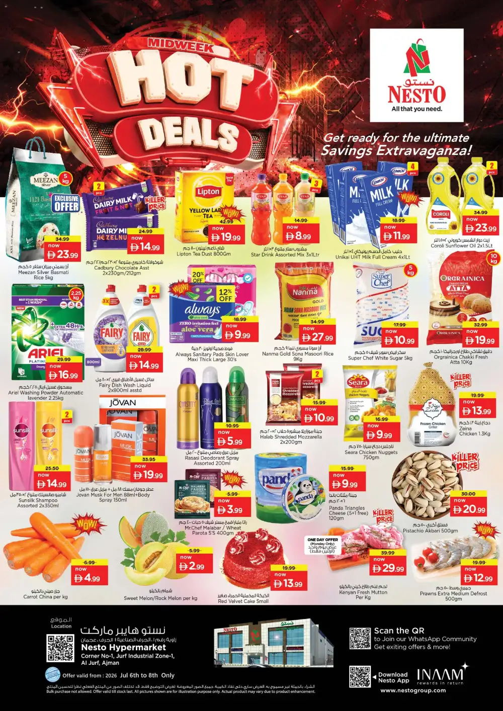 Nesto Al Jurf Midweek Hot Deals | Latest Offers page 1