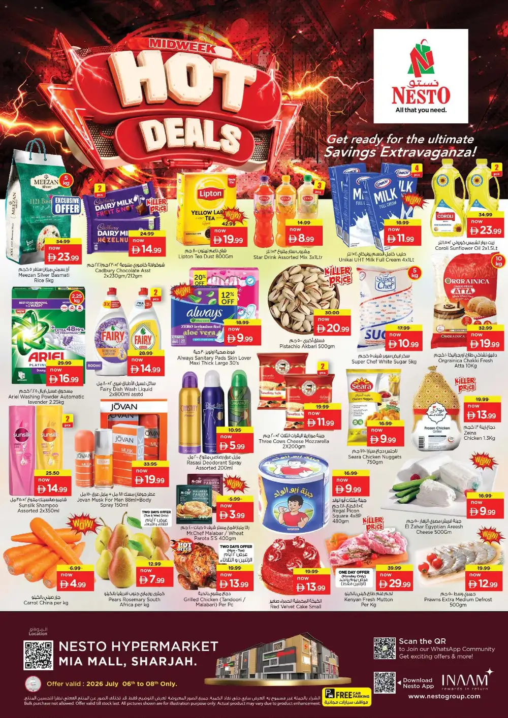 Nesto Mia Mall Sharjah Hot Deals | Latest Flyer page 1